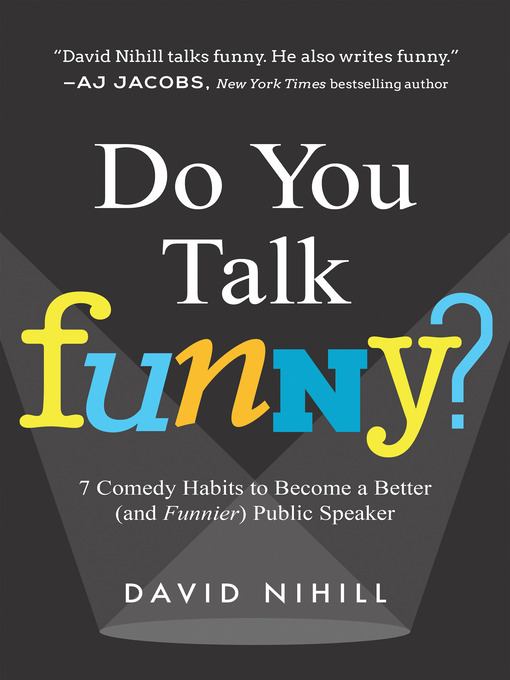 Title details for Do You Talk Funny? by David Nihill - Available